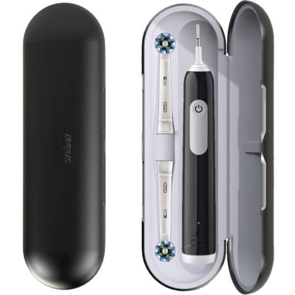 Oral-B Vitality Serisi Şarjlı Diş Fırçası İçin Saklama Kabı - Sadece Oral-B Pro 1, Vitality Pro, vitality ve Starter Pack Serisine Özel Elektrikli Diş Fırçası Seyahat ve Koruma Kutusu - Görsel 4